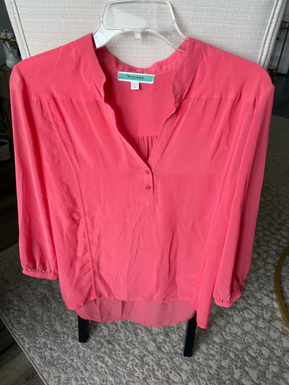 Spring Office Blouse Floral Bundle M Mixed Brands Fun2Fun Pleione Sienna Sky 5pc - Picture 10 of 14